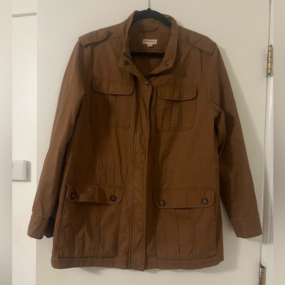 Women’s Merona Tan Utility Jacket size XL - Picture 1 of 10